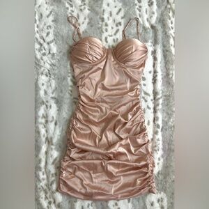 Oh Polly Silk Mini Dress